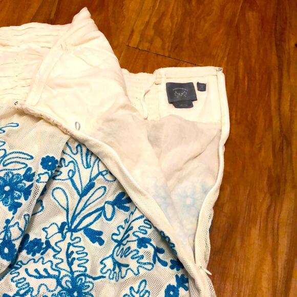 Anthropologie Vanessa Virginia Cornflower Dress Size 2 - Picture 7 of 10